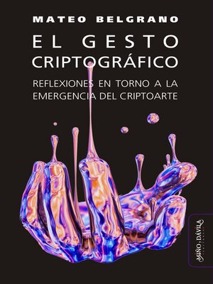 cover image of El gesto criptográfico